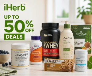 Save Up to 50% on iHerb Deals - Hundreds of Wellness, Grocery & Beauty Picks for Less