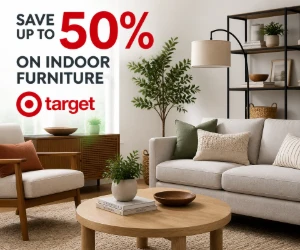 Save Up to 50% on Indoor Furniture at Target - Big Home Upgrade Savings