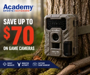 Save Up to $70 on Game Cameras at Academy Sports + Outdoors