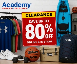 Save Up to 80% on Academy Clearance - Deep Markdowns Online & In Store