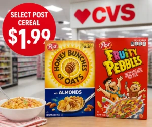 Score Select Post Cereal for $1.99 at CVS - Easy Breakfast Stock-Up