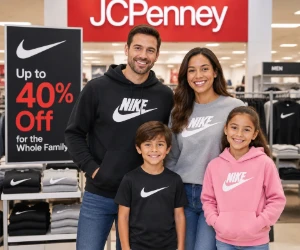 Score Up to 40% Off Nike for the Whole Family at JCPenney