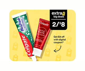 Select Colgate Oral Care at CVS: 2 for $8 Plus $3 ExtraBucks Rewards