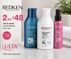 Select Redken Hair Care at Ulta Beauty: 2 for $48
