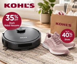 Shark Robot Vacuums 35% Off, Shoes Up to 40% Off, Extra 30% & More - Kohl's Deals