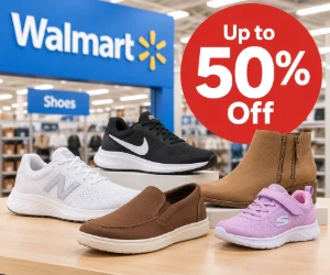 Shoe Deals Up to 50% Off at Walmart
