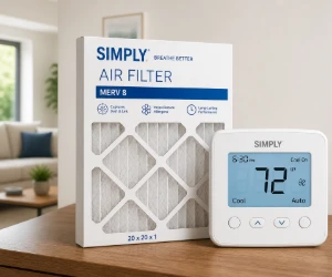 SIMPLY Air Filters & Thermostats at Woot - Home HVAC Basics for Less
