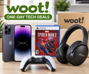 Smartphones, Gaming & Headphones: One-Day Tech Deals at Woot