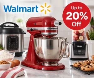 Stand Mixers & Kitchen Appliances Up to 20% Off at Walmart