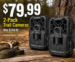 Stealth Cam Fusion Max Cellular Game Camera 2-Pack at Academy Sports + Outdoors for $79.99