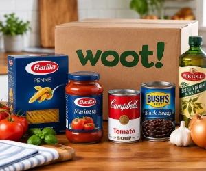 Stock Up on Pasta, Sauces & Pantry Favorites at Woot