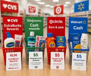 Store Rewards Explained: CVS ExtraBucks, Walgreens Cash, Target Circle & Walmart Cash