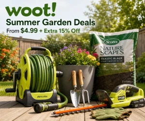 Summer Garden Deals at Woot From $4.99 + Extra 15% Off