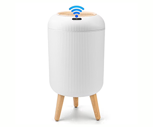 SUSLAS Touchless Motion Sensor Trash Can at Walmart for $31.99 - Save $21