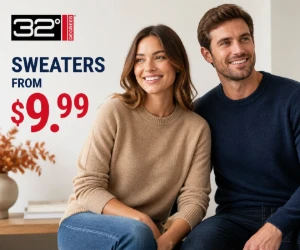 Sweaters From $9.99 at 32 Degrees - Fall Knitwear on a Budget