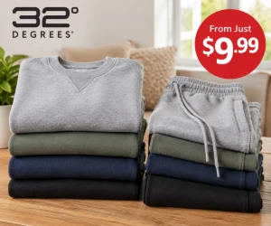 Sweatshirts & Joggers From Just $9.99 at 32 Degrees