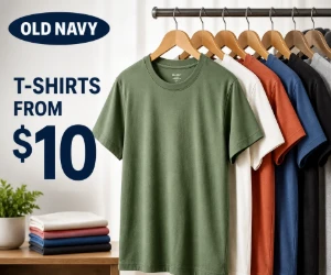 T-Shirts From $10 at Old Navy - Cheap Everyday Basics for the Fall Rotation