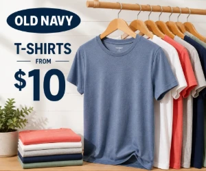 T-Shirts From $10 at Old Navy - Everyday Basics at an Easy Price