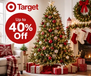 Target Christmas Décor Sale: Up to 40% Off Trees, Lights & More