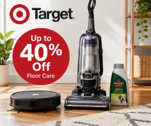 Target Floor Care Up to 40% Off - Big Savings on Vacuums & Cleaners