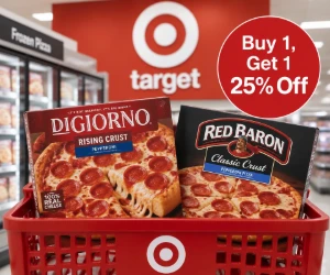 Target Frozen Pizza Deal: Buy 1, Get 1 25% Off