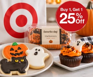 Target Halloween Bakery Treats: Buy 1, Get 1 25% Off