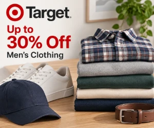Target Men's Clothing Sale: Up to 30% Off Online