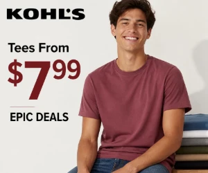 Tees From $7.99 at Kohl’s - Cheap Everyday Basics for the Fall Rotation
