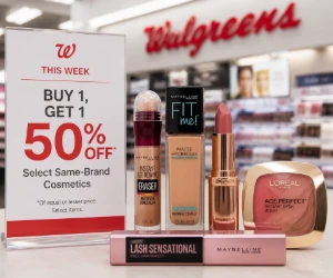 This Week: Buy 1, Get 1 50% Off Select Same-Brand Cosmetics at Walgreens