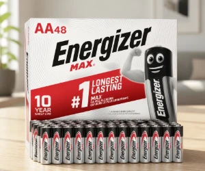 Today Only: 48 Energizer MAX AA Batteries at Woot for $19.99 - Save $19.99