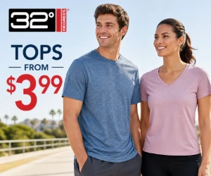 Tops From $3.99 at 32 Degrees - Everyday Basics at Closeout Prices