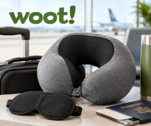 Travel Neck Pillows & Sleep Comfort Finds on Sale at Woot