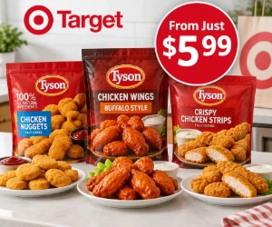 Tyson Chicken Wings, Nuggets & More From Just $5.99 at Target
