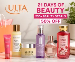 Ulta Beauty’s 21 Days of Beauty: 250+ Steals at 50% Off, BOGO Free Bath & Body Works & More