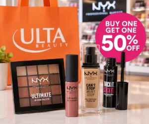 Ulta NYX Makeup: Buy One, Get One 50% Off