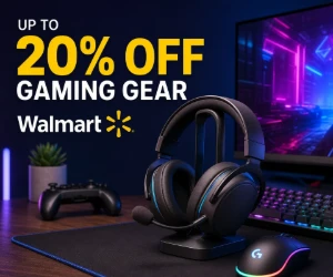 Up to 20% Off Gaming Gear at Walmart