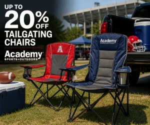 Up to 20% Off Tailgating Chairs at Academy Sports + Outdoors