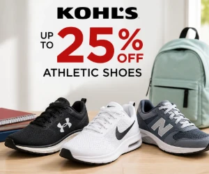 Up to 25% Off Athletic Shoes at Kohl’s - Save on One of the Pricier Back-to-School Buys