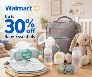 Up to 30% Off Baby Essentials at Walmart