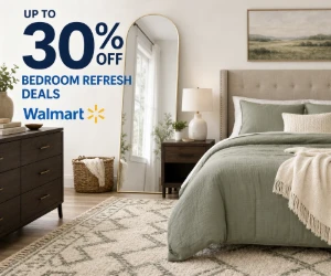 Up to 30% Off Bedroom Refresh Deals at Walmart