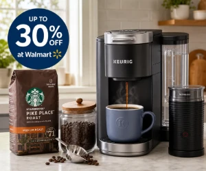 Up to 30% Off Coffee & Brewing Essentials at Walmart
