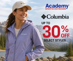 Up to 30% Off Columbia Styles at Academy Sports + Outdoors