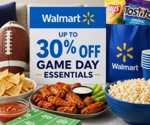 Up to 30% Off Game Day Essentials at Walmart - Stock Up Before Kickoff