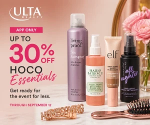 Up to 30% Off HOCO Essentials at Ulta Beauty - Get Ready for the Event for Less