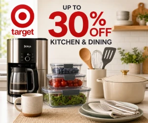 Up to 30% Off Kitchen & Dining at Target