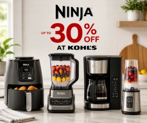 Up to 30% Off Ninja Kitchen Appliances at Kohl’s - Upgrade the Countertop for Less