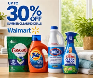 Up to 30% Off Summer Cleaning Deals at Walmart