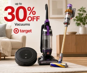 Up to 30% Off Vacuums at Target