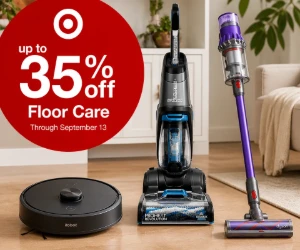 Up to 35% Off Floor Care at Target - Cleaning Upgrades for Less