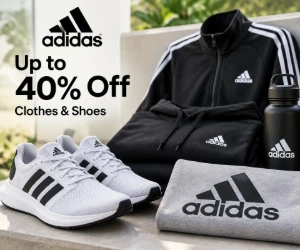 Up to 40% Off Adidas Clothes & Shoes